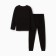 Set for boys (jumper, trousers), thermo, black color, height 146 cm