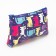 Cosmetic bag with lightning, blue/multi -colored color