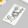 Black body tattoo "snakes with arrows" 10.5x6 cm