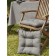 Pillow for Gray chair, size 40x40 cm, 2 pcs