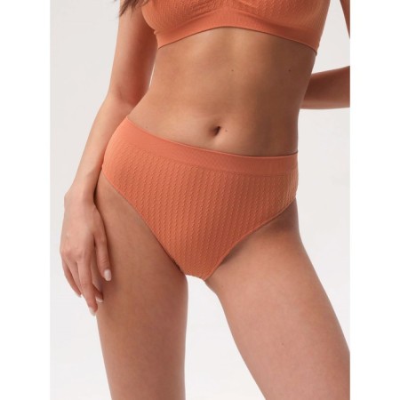 Women's slips with weaving “chain” Mirey Slip Chain, size 46-48, caramel color