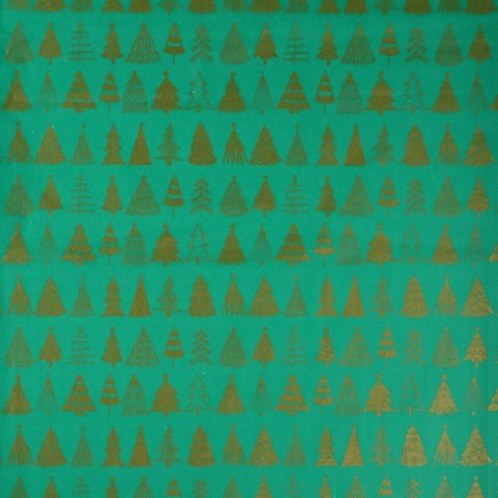 Packaging paper for the New Year with the “Christmas trees”, 50 x 70 cm-2