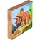 Magnetic puzzle according to the early development system "Triceratops"
