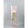 Carriage for flowers from PVC, pink, moisture resistant, 50x10x10cm