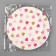Disposable paper plate "Hearts"