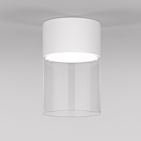 Luminous Ceiling accent Elektrostandard, Lumen LED 10 W, 80x80x120 mm, IP20, white color