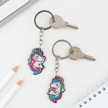 A set of keycases "Unicorn", 2 pcs., 11 x 17.5 cm.-1