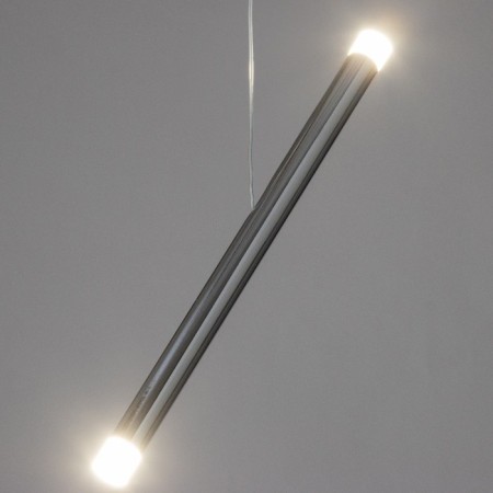 Suspension lamp "Balance" LED 6W 4000k chrome 3x3x40-140cm
