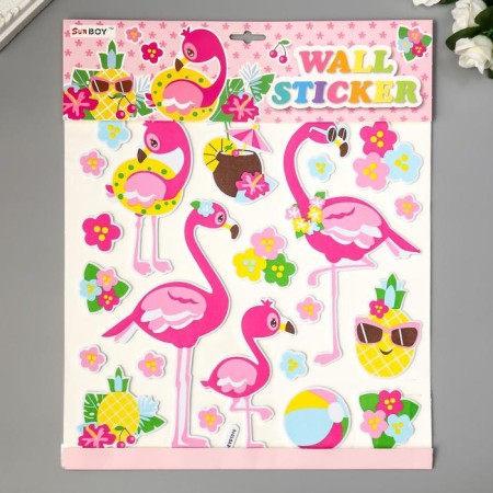 EVA "Flamingo" sticker 41x33 cm-2
