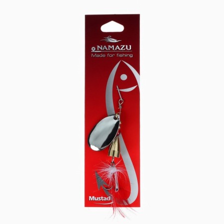 Spinning spinning namazu unwin, 10 g, color 01 silver-1