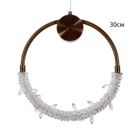 Lamp Bayerlux "Shant" LED 14W 4000k gold 30x3x34-120 cm-8