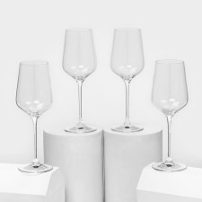A set of glasses for the wine Charisma, 450 ml, crystal glass, 4 pcs