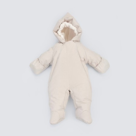Combineson Children's Winter Kinderlitto "Velvet-1", height 62-68 cm, ivory color