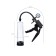 Mechanical pump for the penis Sexus Men Training Viggo, ABS plastic, black, 62 cm
