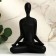 Figure Polystone "YOG" 15.5 x 12 x 24 cm