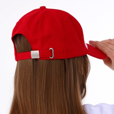 Women's cap RU Sport, Red color, rr 56-11