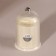 Organizer for cotton sticks, with a lid, d = 7.4 × 11.6 cm, milk/transparent color
