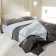 Bed linen Ethel Duet Lightness 150x215sm-2 pcs, 225x240cm, 50x70 ± 3 cm-2 pcs, Novosatin