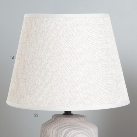 Liana table lamp E14 40W gray 22x22x35cm Risalux-2