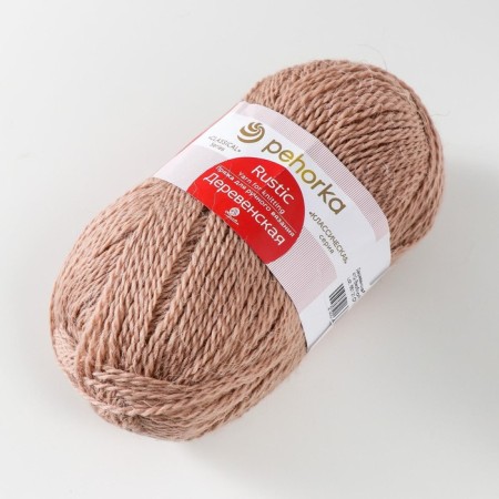 Yarn "village" 100% half-carbonated wool 250m/100g (412-sparkle)-2