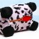 Toy - nursery jumper "Cows" rubber inflatable, 50x27cm, in a case, black and white