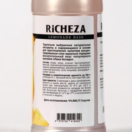 Основа RiCHEZA "Пина Колада" 1000 г-1
