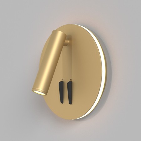 Bra Technical C176-WL-01-6W-MG, LED, 9W, 14x6.5x14 cm, 550lm, Matte gold color