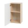 Cabinet hinged quad 400x310x720, oak sonoma/nubuk Milk