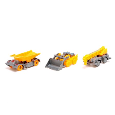 Set of robots "Stroybots", transformed, 3 pieces-4