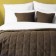 Jerry set: cover 160 x 220 cm, pillowcase 40 x 40 cm - 2 pcs, brown color