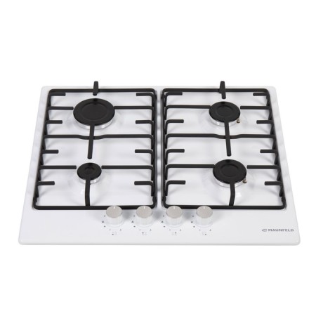 Hlect surface Maunfeld Eghe.64.3ew/G, gas, 4 burners, white-7