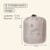 Tourist mattress Maclay, 183 x 53 x 3 cm