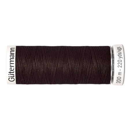 SEW-all thread for all materials, 200 m, 748277 (696 dark chocolate)