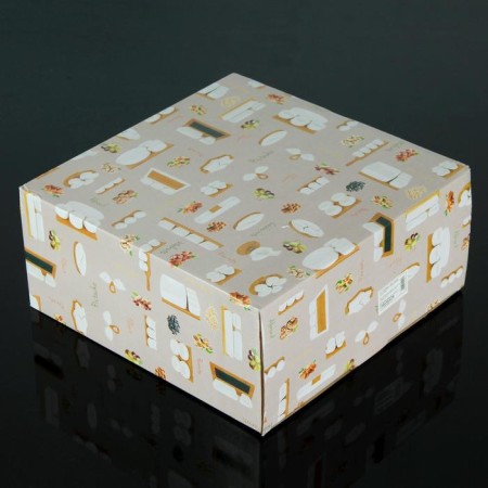 Ceramic 3-tier ceramic "esthete", D = 31/26/20 cm, white color-1