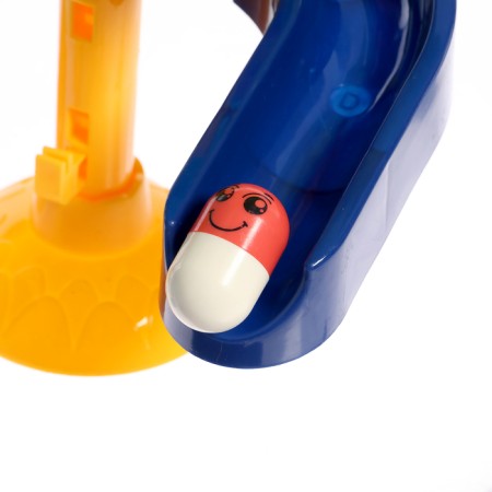 Track for playing the bathroom "Duck water park", on suction cups-9