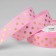 Republic tape with embossing “Peas”, 25 mm, 23 ± 1 m, pink color No. 004