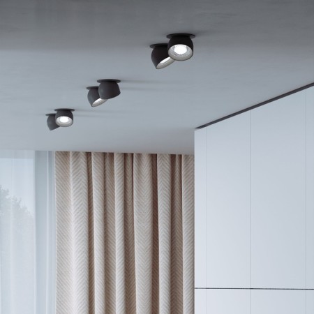 Introduced LED LED Elektrostandard, UNO, 90x90x73 mm, 8W, LED, 875LM, 4000K, graphite color-3