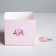 Box for flowers with the topper "You with love", 11 x 12 x 10 cm