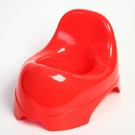 Children's pot, red color-1