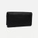 Women's wallet on magnets, black color