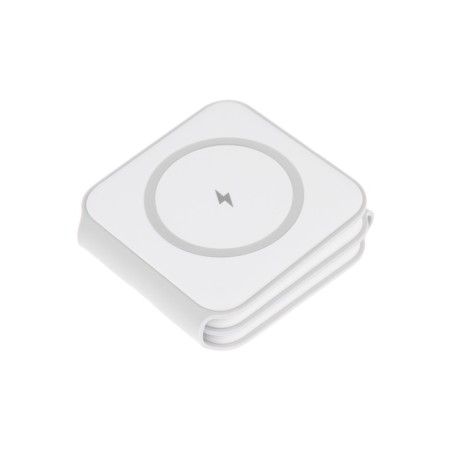 Wireless charger 3 in 1 A07, 15 W, support magsafe, folding, white-3