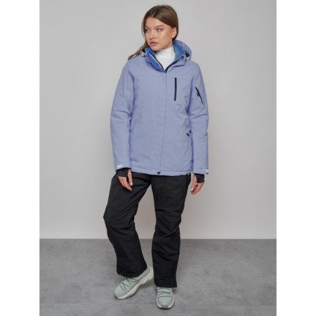 Ski suit, size 48, purple color-20