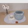 Knitting cord 100% polyester 5 mm cylinder, 180 g, 140 m 15 - gray