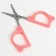Manicure scissors baby, pink color