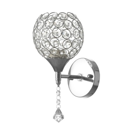 Bra "Lansy" E27 40W chrome 13x24 cm