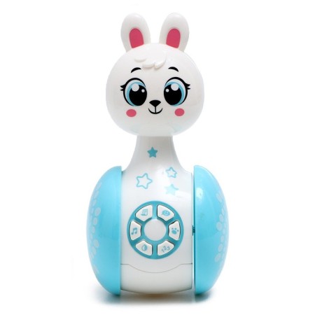 Developing toy "Musical Nevalyashka: New Year's Bunny", mix, in a bag