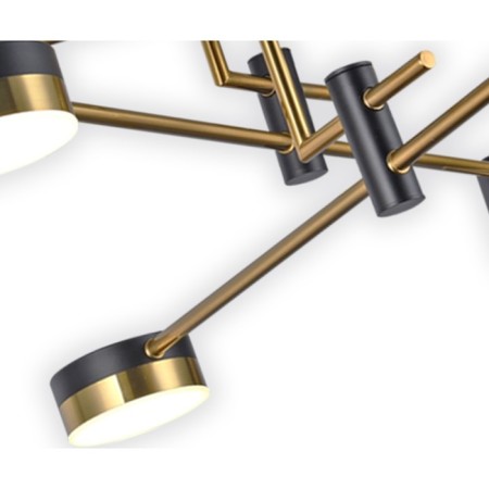 Milli chandelier, size 60x38 cm, LED 72W, 3000K-6000K-1