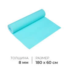 Tourist mat Optima Light, 180x60x0.8 cm, Mix color