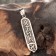 Slavic amulet "Men's runogram MMA", 8 g, 50x10 mm