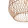 Ceiling Lamp from Rotan "Aris" 1x120W, E27, 30x30x30 cm